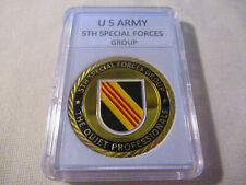 U S ARMY 5th SPECIAL FORCES GROUP (Airborne) Challenge Coin picture