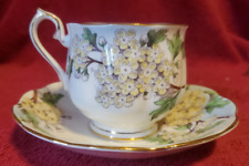 Royal Albert Flower of the Month Series Cup & Saucer HAWTHORN N05 picture