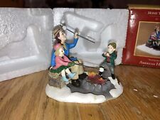 Dept 56 Home Town Traditions American Heartland “Roasting Marshmallows” - Used picture