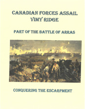 WWI US Canadian Army Assault on Vimy Ridge & Artois History Book picture