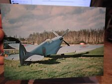 Old AIRPLANE PLANE Postcard Vickers Armstrong Supermarine Spitfire PR XI WWII picture