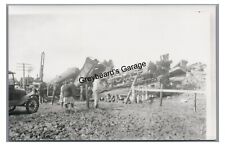 RPPC *COPY* 1925 Railroad Train Wreck Bridge WHITTIER CA? Real Photo Postcard 1 picture