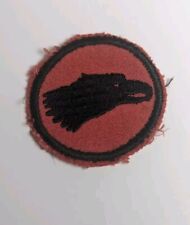 Vintage Boy Scout Eagle Patrol Medallion FeltPatch ** No BSA ** Scouts Red Black picture