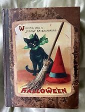 HALLOWEEEN Vtg Style Faux (Stash) Book12”x9”x3” picture