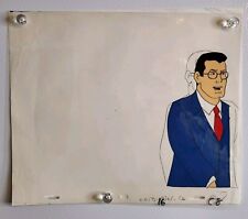 Challenge Of The Superfriends Clark Kent Production Cel - Filmation Animation picture