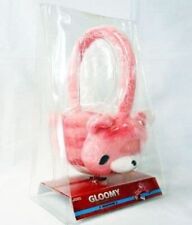 RARE Chax GP Gloomy Bear Pink  Plush Doll Headphones Taito Confirmed Operation picture