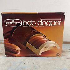 Vintage Sealed Box Presto Hot Dogger Electric Hot Dog Cooker Model 01 New In Box picture