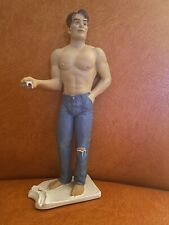 Bottoms Up R. Demars Ganz Soda Beer Can Holders Shirtless Guy Vintage  picture