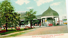 Postcard  Early View of Scene in Pleasure Bay Park, Long Branch, NJ.     L9 picture