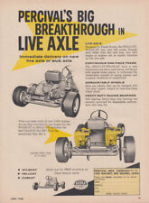 Percival's Breakthrough in Live Axle - Frank Kurtis Hellcat-Wildcat Kart ad 1960 picture