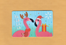 Collectible Walmart Gift Card - Fa La La La Flamingos - No Cash Value - FD106086 picture
