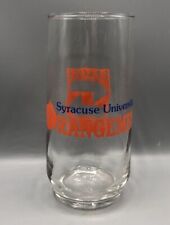 Vtg Syracuse University ORANGEMEN 6” Drinking Glass NY picture