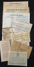 1940’s-50’s Sears Roebuck & Co Paper Collectibles Order Forms Envelope Bundle picture