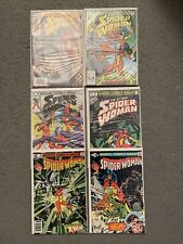 SPIDER-WOMAN Marvel Comics Books 1981 Lot 6 X-Men Tigra 37 38 47 48 49 50 VG+ picture