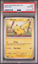 2023 Pokemon Mew EN 151 025 Pikachu POP 7 PSA GEM MINT 10 picture