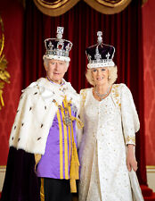 KING CHARLES III & QUEEN CAMILLA FIRST OFFICIAL PHOTO FRIDGE MAGNET 5