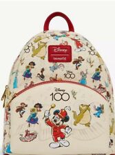 Loungefly Disney100 Mickey Mouse & Band Mini Backpack Bag picture