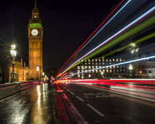 Big Ben a Beacon of Light in the London Evening Cityscape. picture