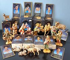 Fontanini Lot Of 10 Heirloom Nativity Set Figures Boxed Camel Wise Men Donkey+ picture