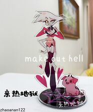 18CM Hazbin Hotel Angel Dust Sweetheart AD Acrylic Stand Figure Collection HOT picture
