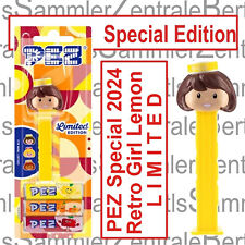 PEZ - Retro GIRL Lemon - Limited Edition 2024 - Webshop Exclusive MOC EUROPE  picture