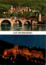 Heidelberg, Germany, Old Bridge, Castle, F. Gärtner, Photographer, Postcard picture
