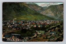 Manitou CO-Colorado, Aerial Of Town Area, Antique, Vintage c1909 Postcard picture