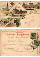 CPA AK LITHO greeting from GERMAN-AVRICOURT 1898. LOTHRINGEN (373934) picture