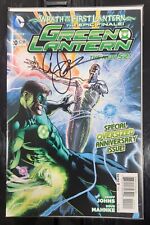 Green Lantern #20 ( 2013 ) New 52 Signed By Geoff Johns picture