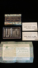 Rare Joseph Gillott's Verticular Pen No. 1045 steel dip pen nibs picture