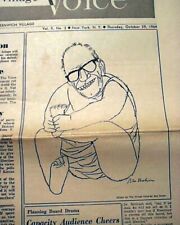 BEN SHAHN Jewish American Artist Anti Barry Goldwater Drawing 1964 Village Voice picture