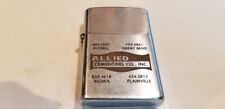Nice Working Lighter Barlow Allied Cementing Russel Great Bend Kiowa Plainville  picture
