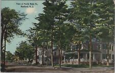 North Main Street, Medford, New Jersey Houses, Road c1910s? Unposted Postcard picture