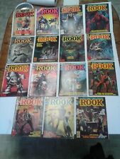 THE ROOK MAGAZINE (Complete series)all 14 issues plus(wanted the rook) picture
