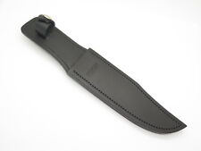 Buck 916 Black Leather Fixed Blade Bowie Knife Sheath Possible Blade 7.75