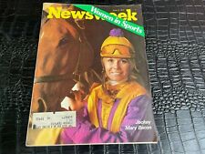 JUNE 3 1974 NEWSWEEK news magazine MARY BACON - HORSE JOCKEY picture