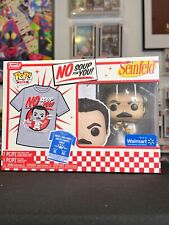 Funko Pop TV: Seinfeld -Soup Nazi No Soup For You XL Walmart Pop and Tee Bundle picture