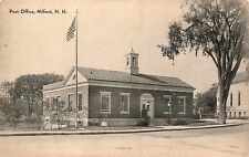 NEW HAMPSHIRE PHOTO POSTCARD: VIEW OF POST OFFICE, MILFORD, NH picture