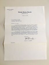 1966 Robert F Kennedy RFK signed letter & postmarked envelope US Senate picture