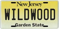 Wildwood New Jersey Aluminum License Plate picture