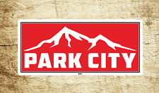 Park City Utah Skiing Vinyl Sticker Decal  3.75