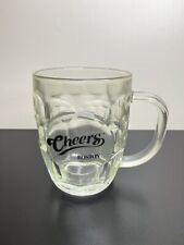 Cheers Boston Clear Dimpled Beer Glass Mug by Luminarc VINTAGE Thumbprint picture
