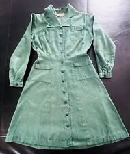 Vintage 1948 Girl Scout INTERMEDIATE UNIFORM DRESS-SEE MEASUREMENTS FOR SIZE* picture