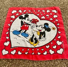 Disney vintage Mickey and Minnie Mouse bandana picture
