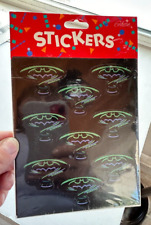 NIP NOS 1995 VTG Batman Forever  4 Sticker Sheets  Hallmark  Unused picture
