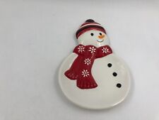 H Ceramic 10n Large Snowman Spoon Rest AA01B32015 picture