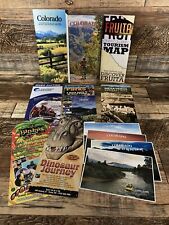 Lot Of 8 Colorado Travel Maps & Brochures Plus 4 Post Cards picture