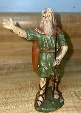 Vintage Made in Italy Paper Mache Shepherd With Staff picture
