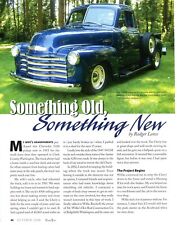 1953 CHEVROLET 3100 PICKUP MODS 3 pg COLOR ARTICLE picture