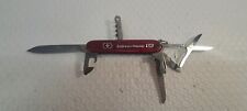 Victorinox Huntsman Swiss Army Pocket Knife - ruby Red Scissors/Saw advertising picture